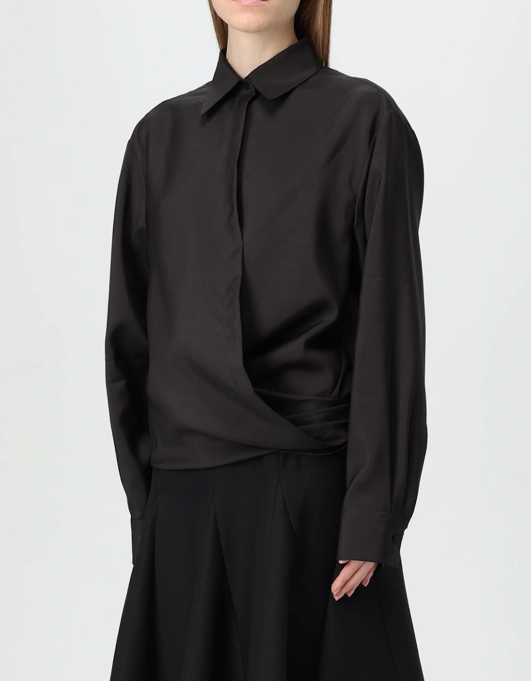 Asymmetrical Wrap Shirt