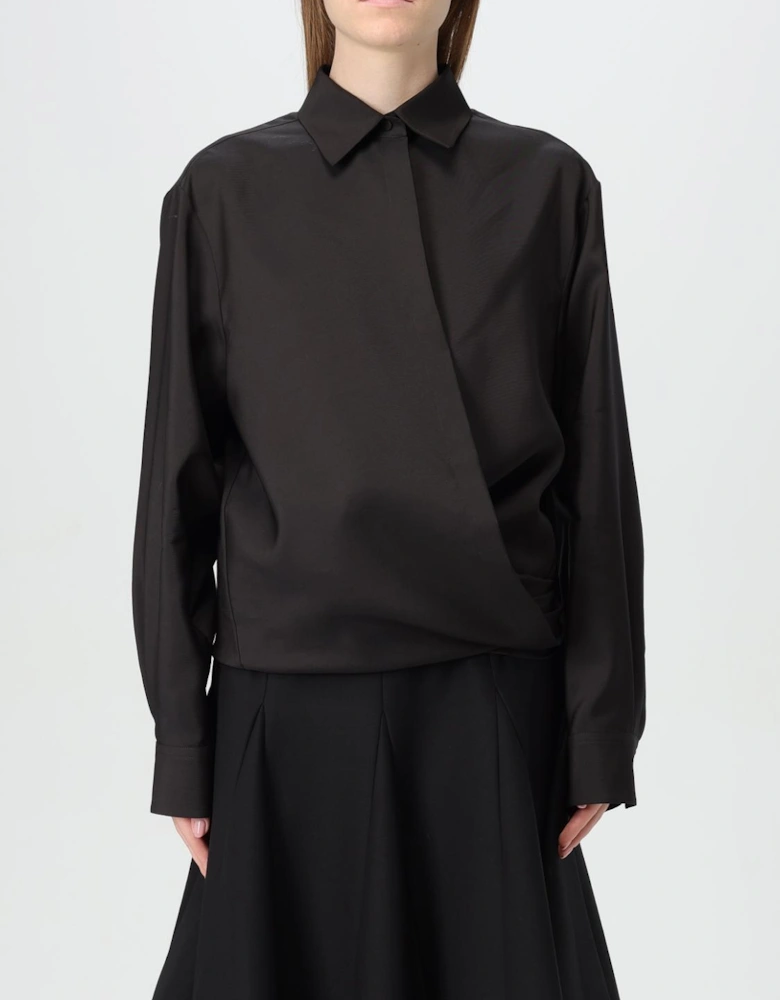 Asymmetrical Wrap Shirt