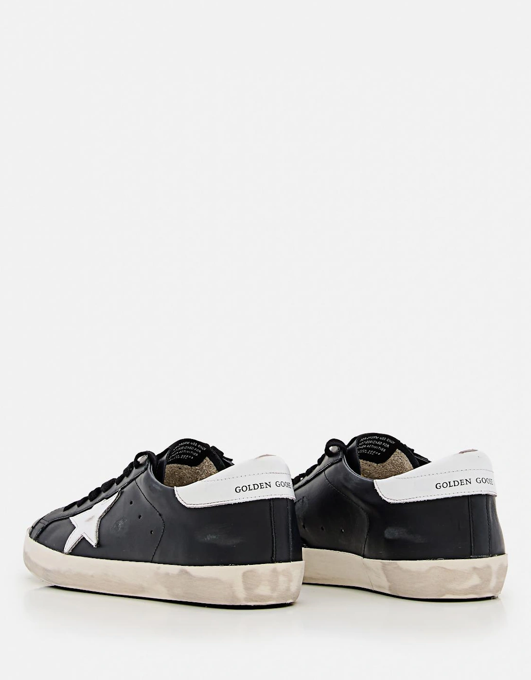 Superstar Sneaker Distressed Leather