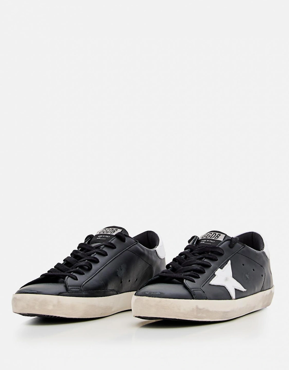 Superstar Sneaker Distressed Leather