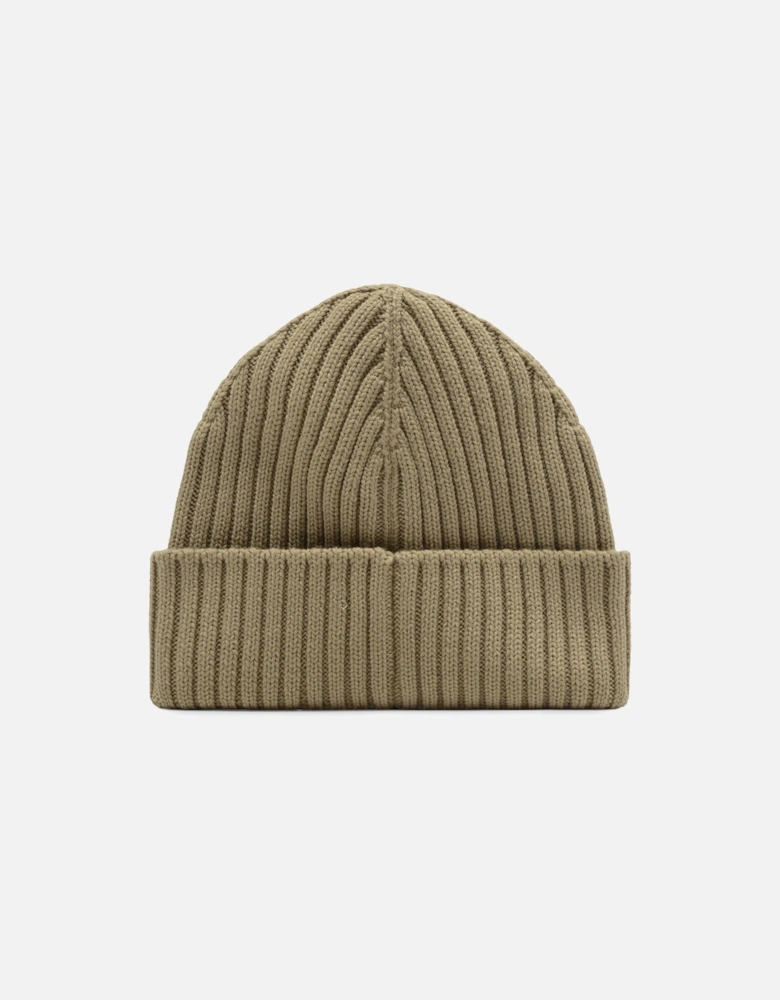 RIBBED WOOL BEANIE