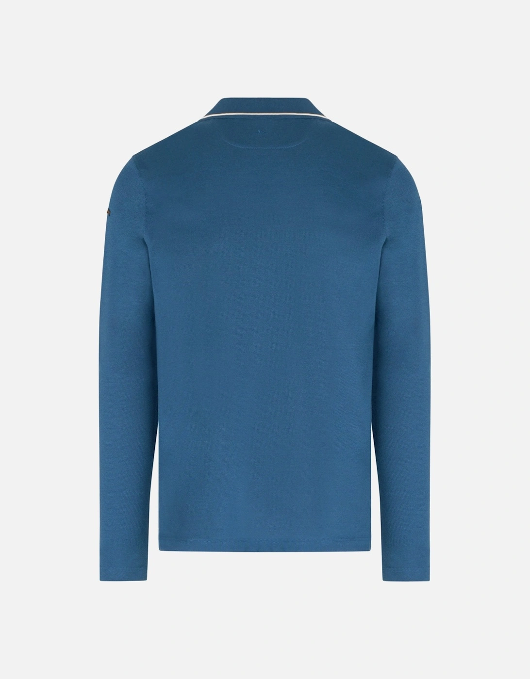 X Soft Piquet Ls Polo Blue