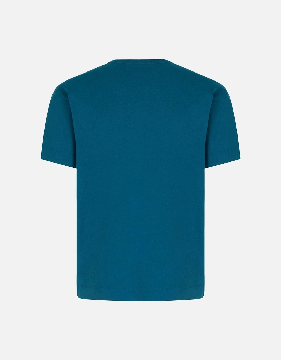 Gladstone Embroidered Disc T-shirt Blue