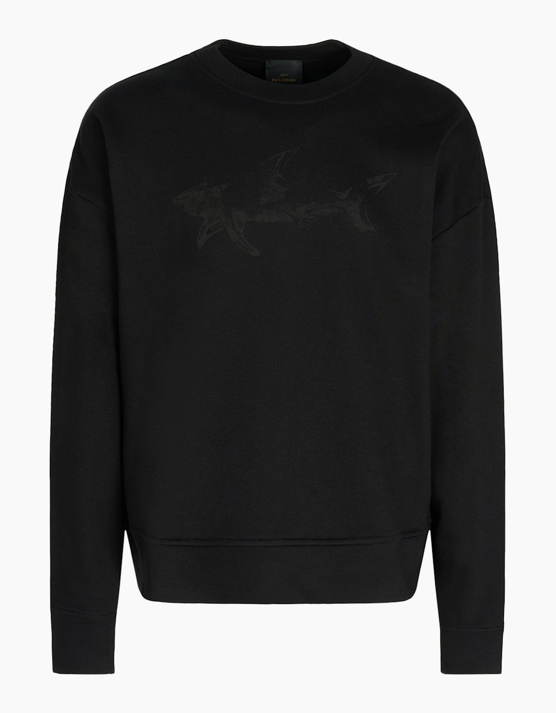 Paul & Shark Paul & Shark Men's Fleece Logo Sweatshirt Black