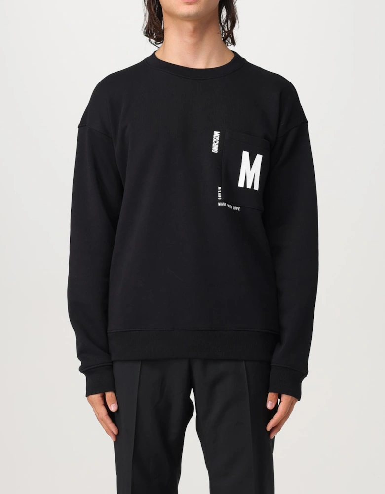 Logo Sweatshirt Pocket Detail