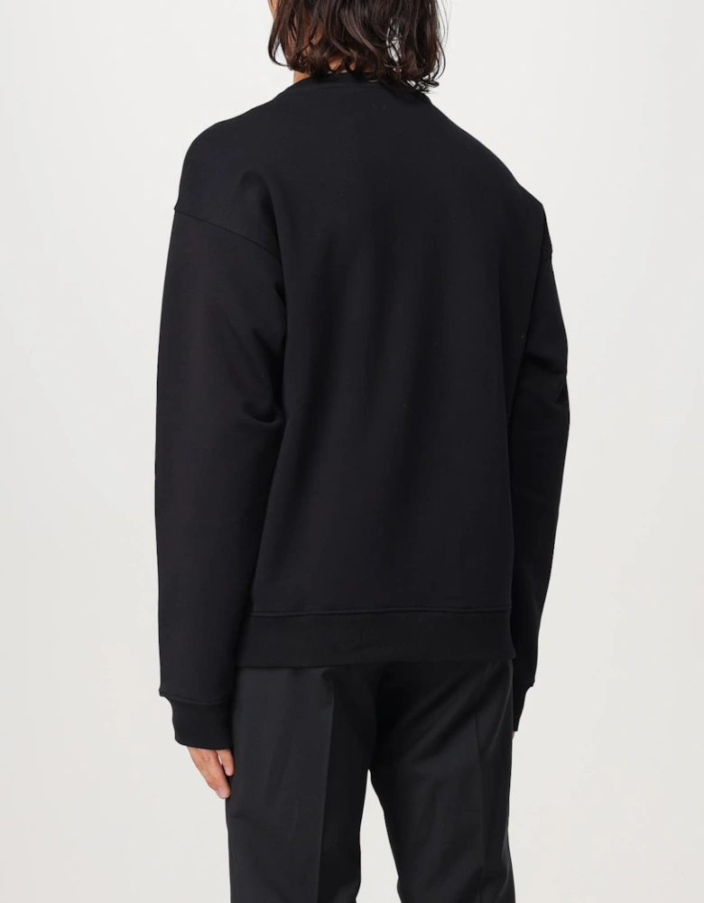 Logo Sweatshirt Pocket Detail