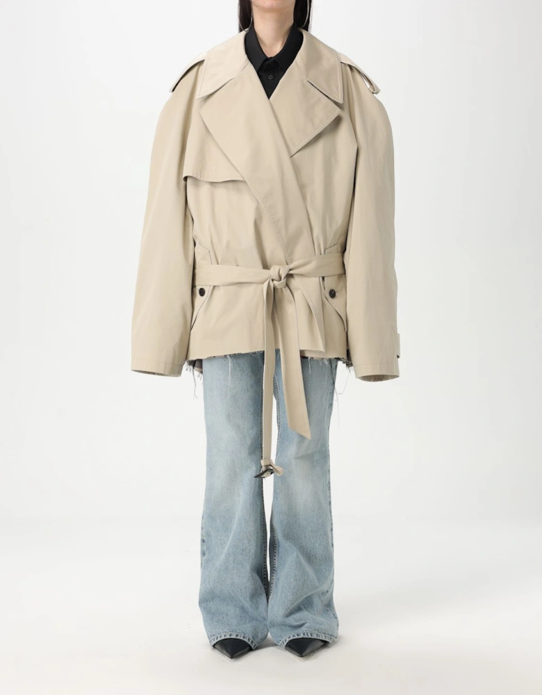 Oversized Trench Coat Relaxed Fit