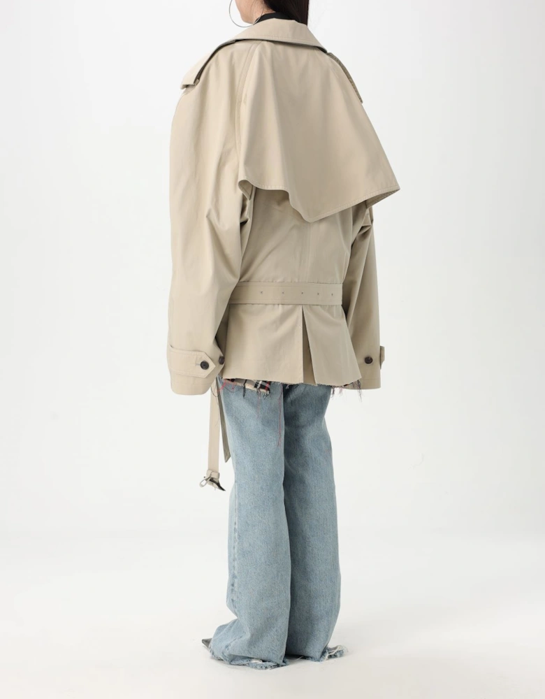 Oversized Trench Coat Relaxed Fit