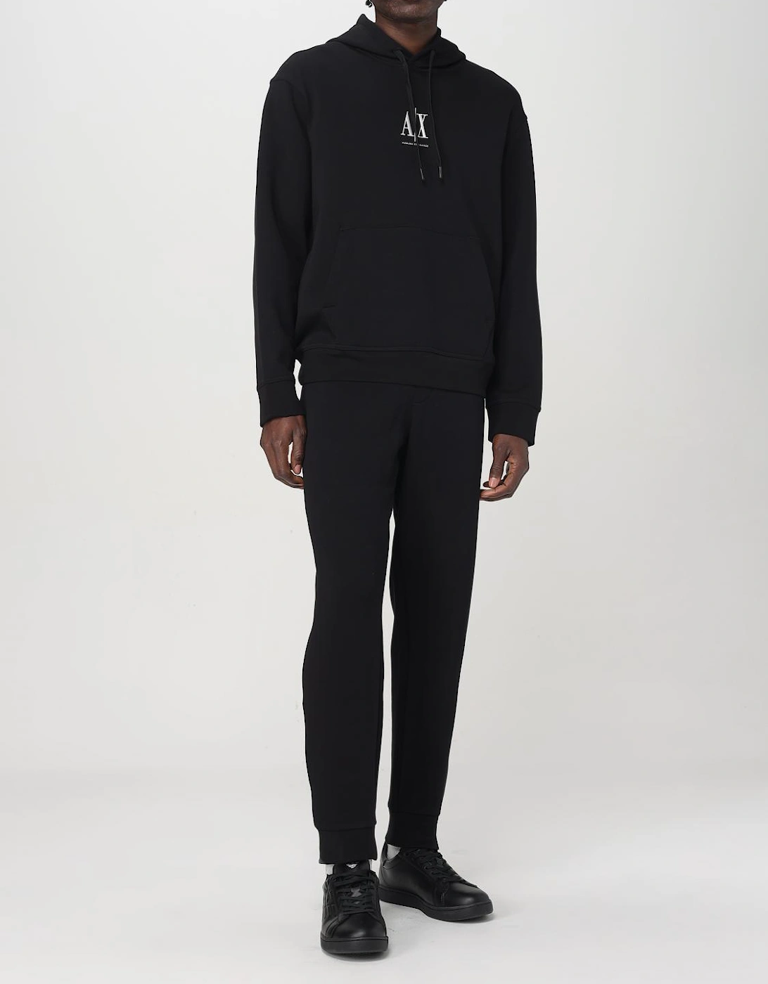 AX Logo Hoodie Sweatshirt