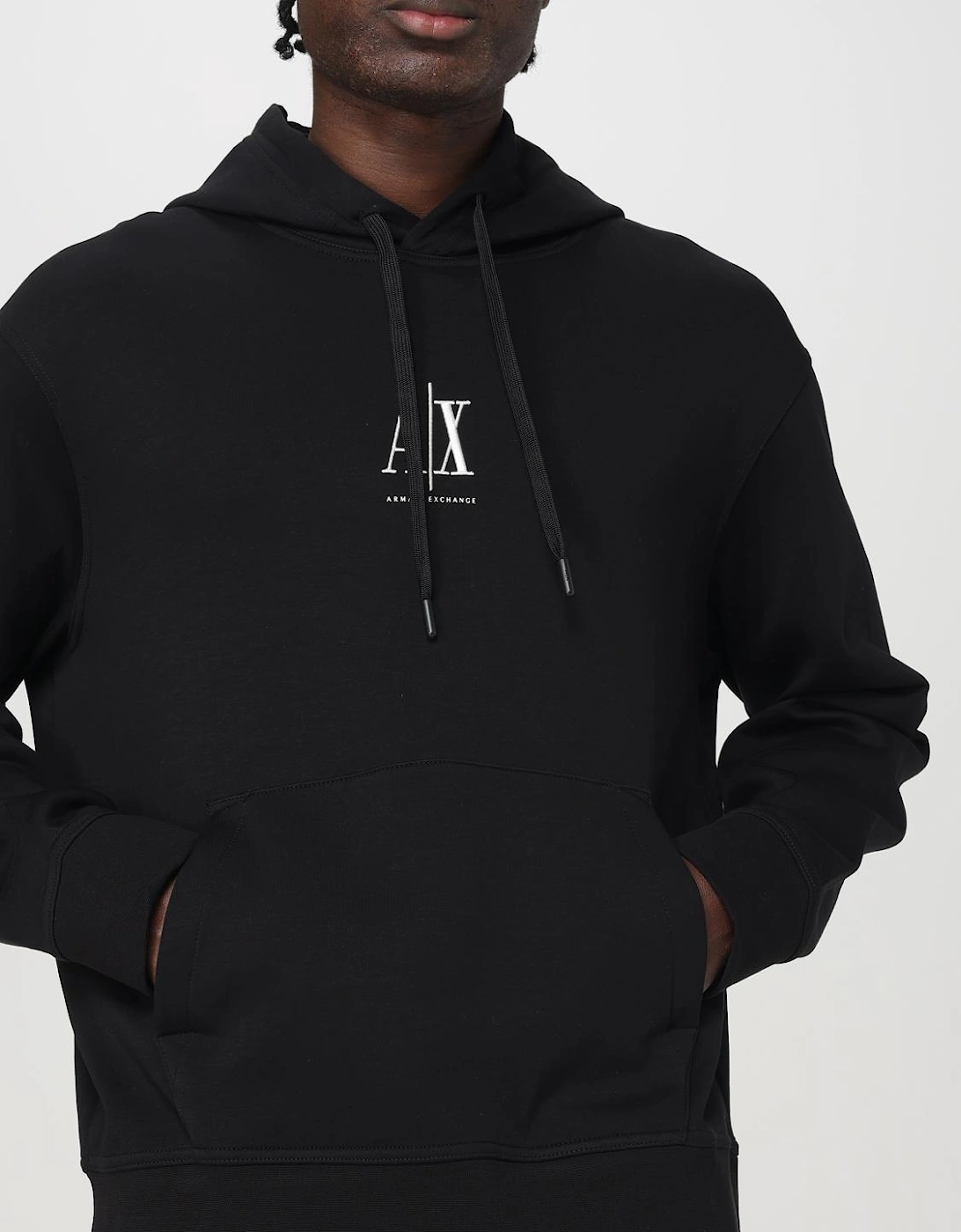 AX Logo Hoodie Sweatshirt