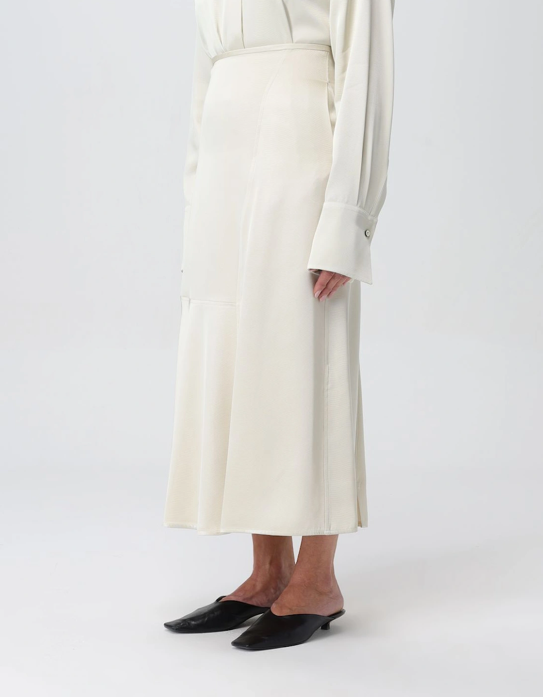 Aline Midi Skirt Elegant Style