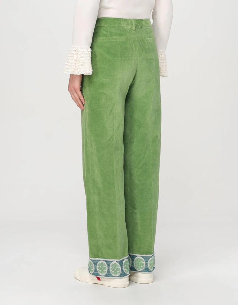 Wide Leg Corduroy Pants