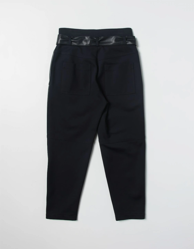 Faux Leather Trousers