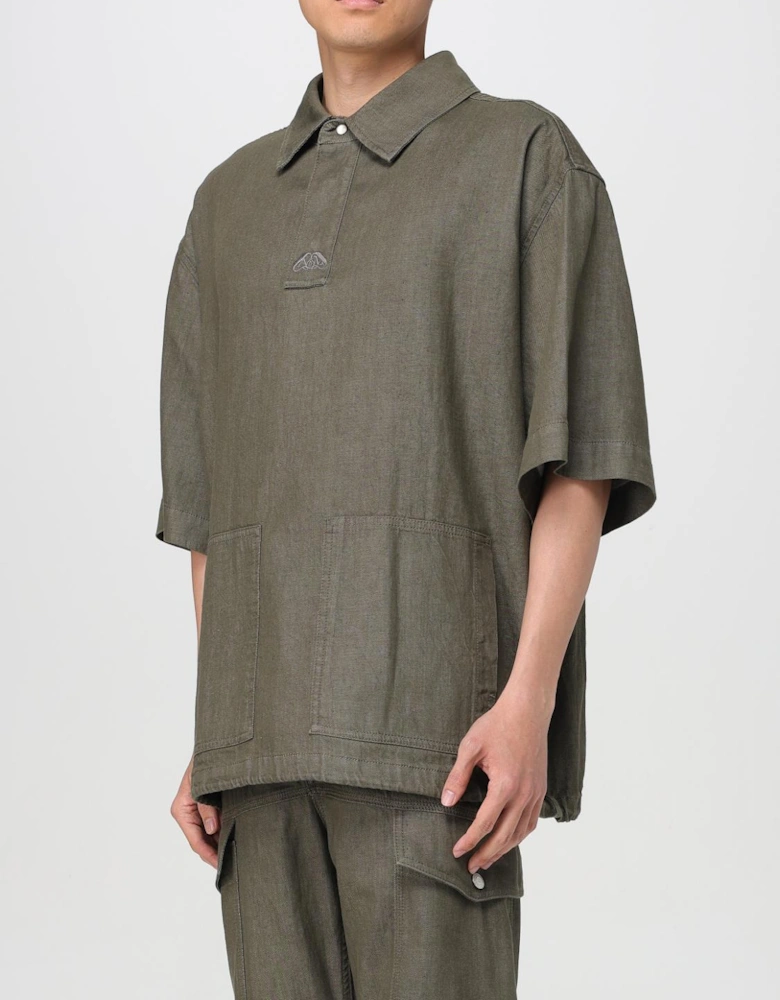Linen Shirt Relaxed Fit Short Sleeves