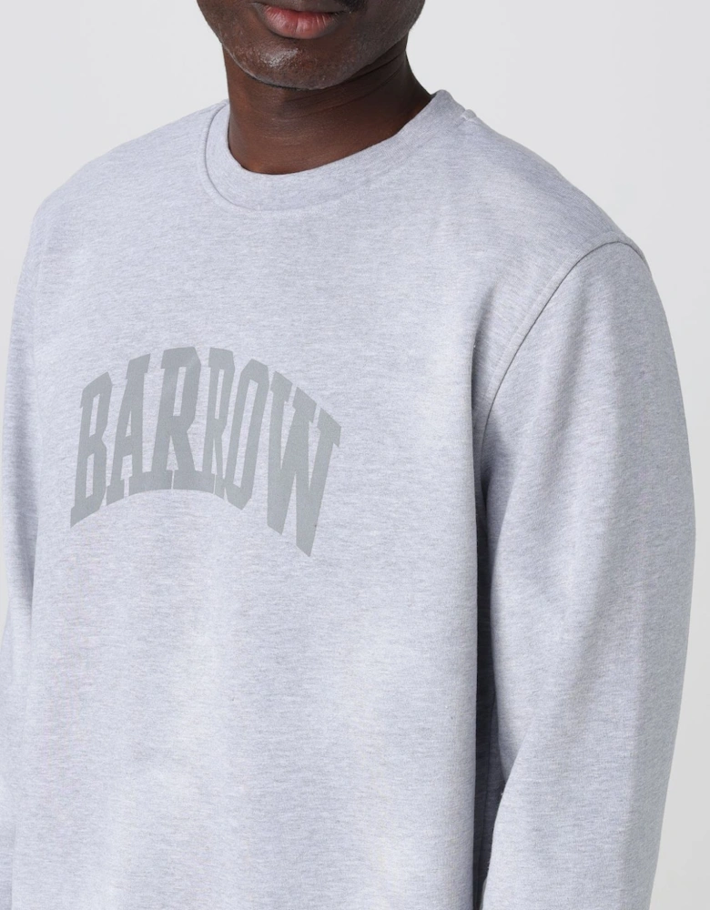 Crewneck Graphic Print Sweatshirt
