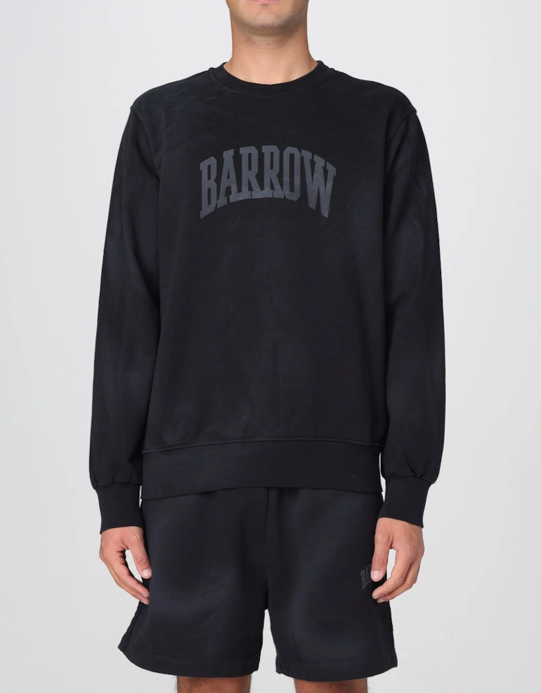 Crewneck Graphic Print Sweatshirt