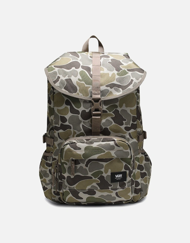 PolyesterBackpackwithMetallicFasteningandVisibleLogo