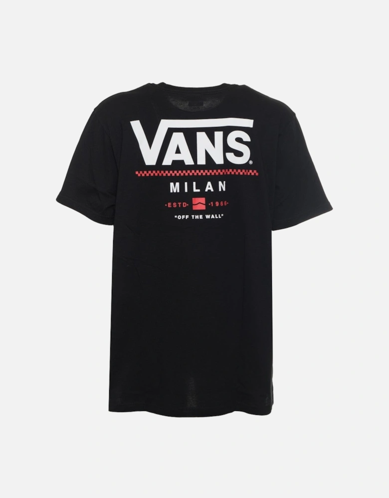 Cotton T-shirt with Visible Logo and Short Sleeves