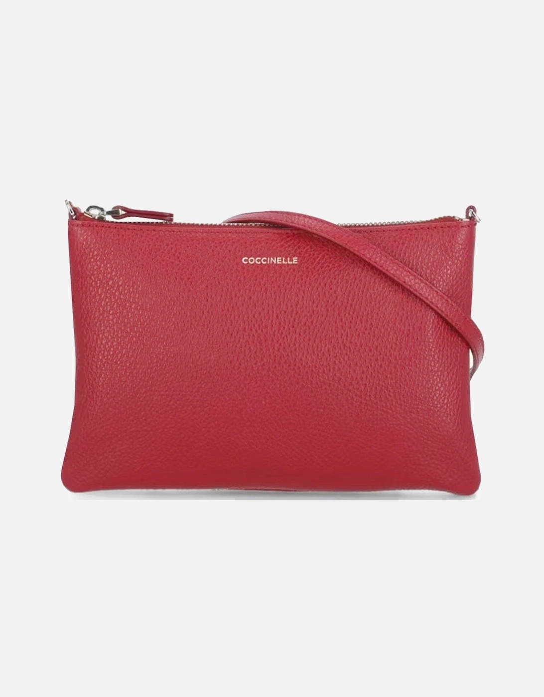 Leather Clutch with Adjustable Strap and Zip Fastening, 4 of 3