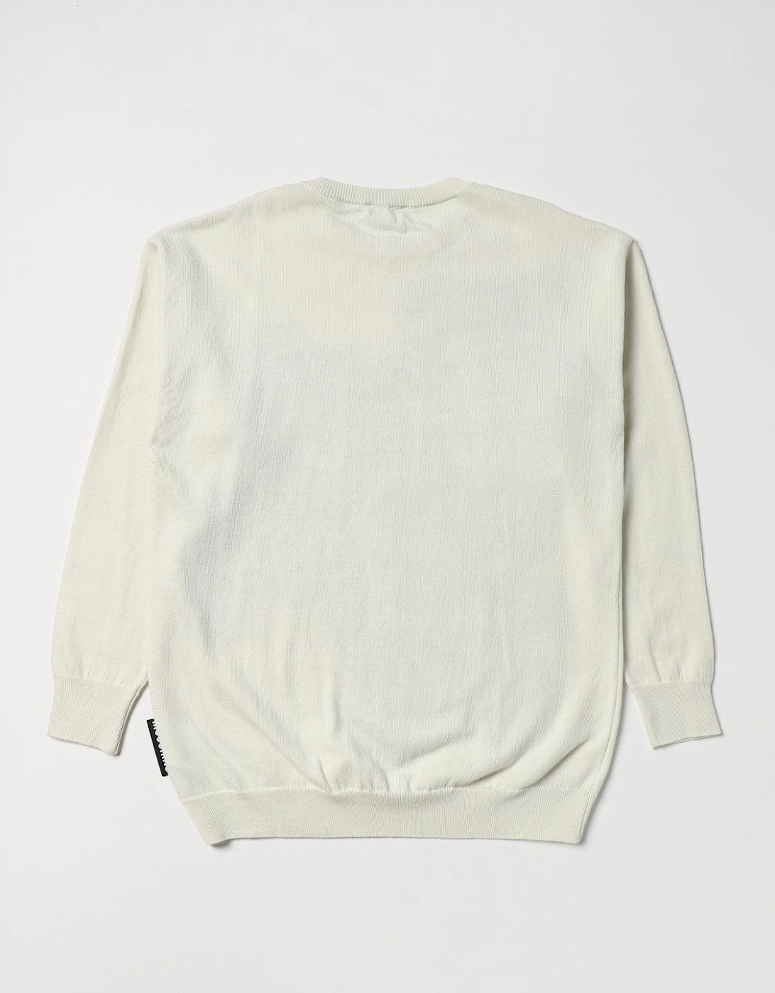 Teddy Bear Appliqu Knit Sweater