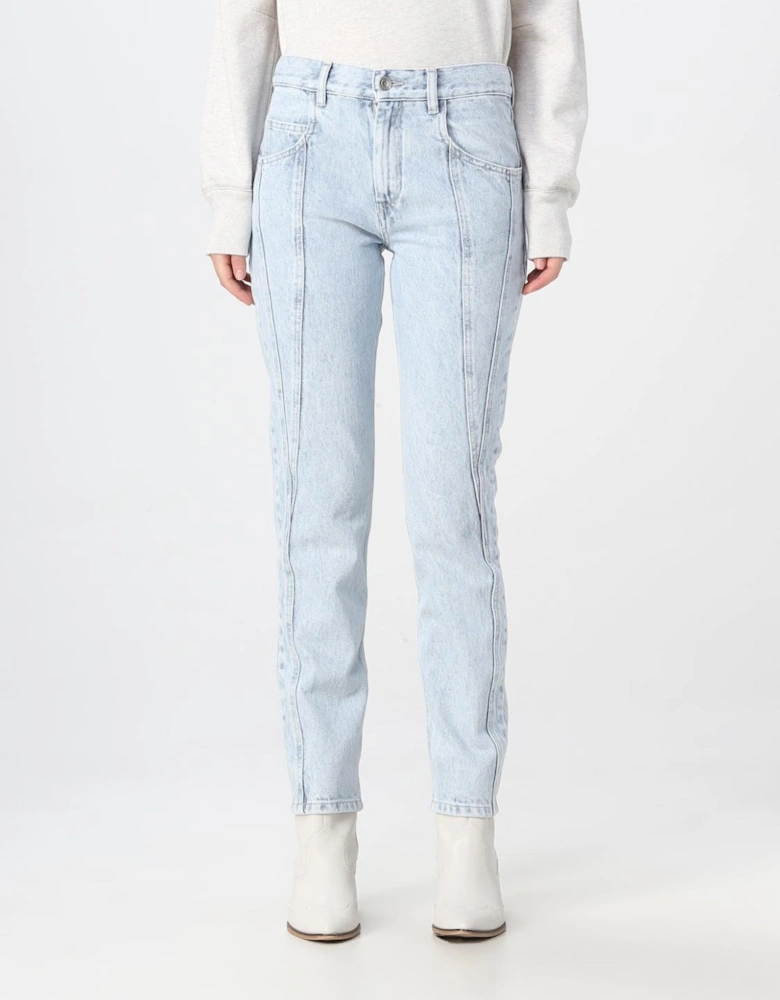 Etoile HighWaisted Panelled Jeans
