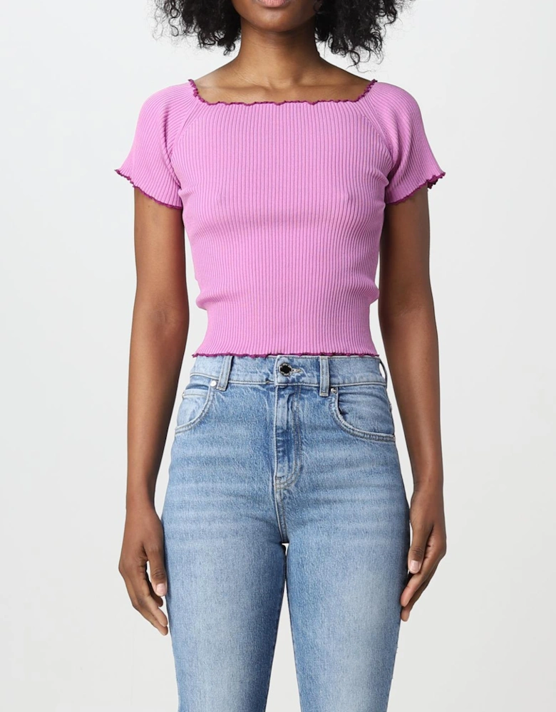 Ribbed Knit Crop Top
