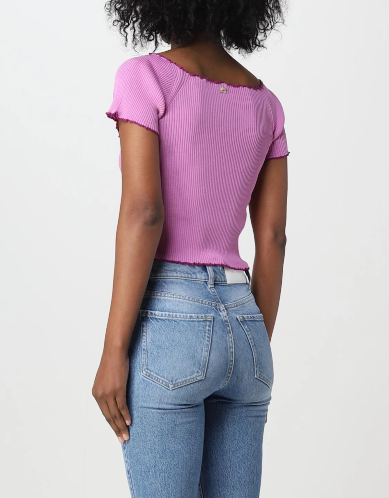 Ribbed Knit Crop Top