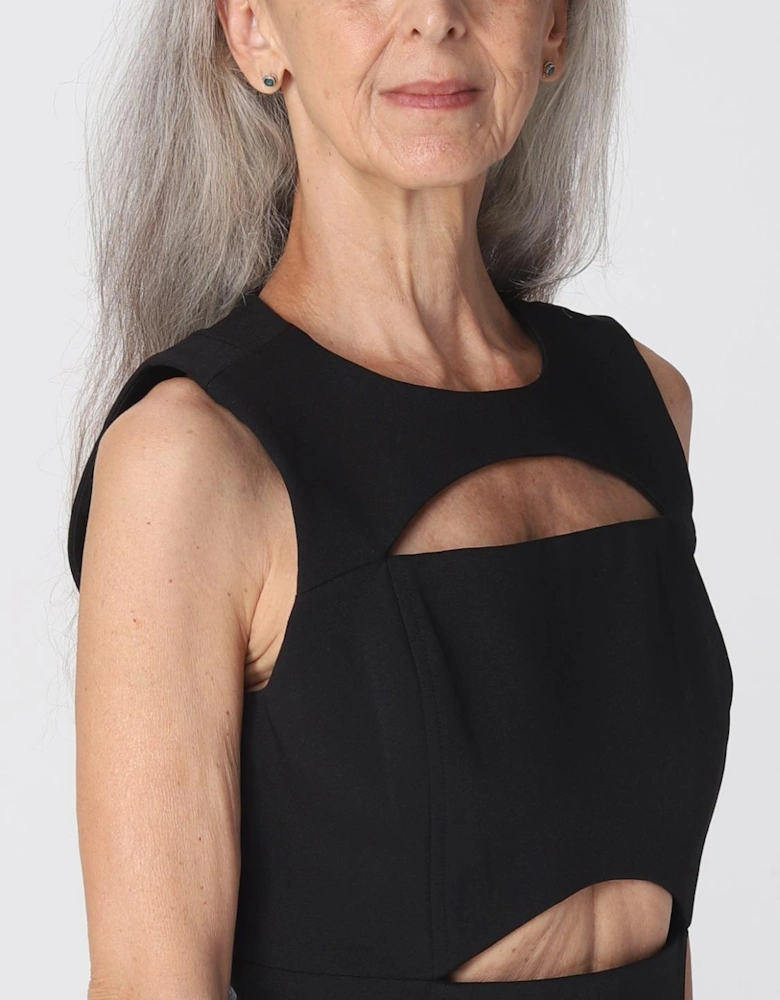 Cutout Detail Mini Dress