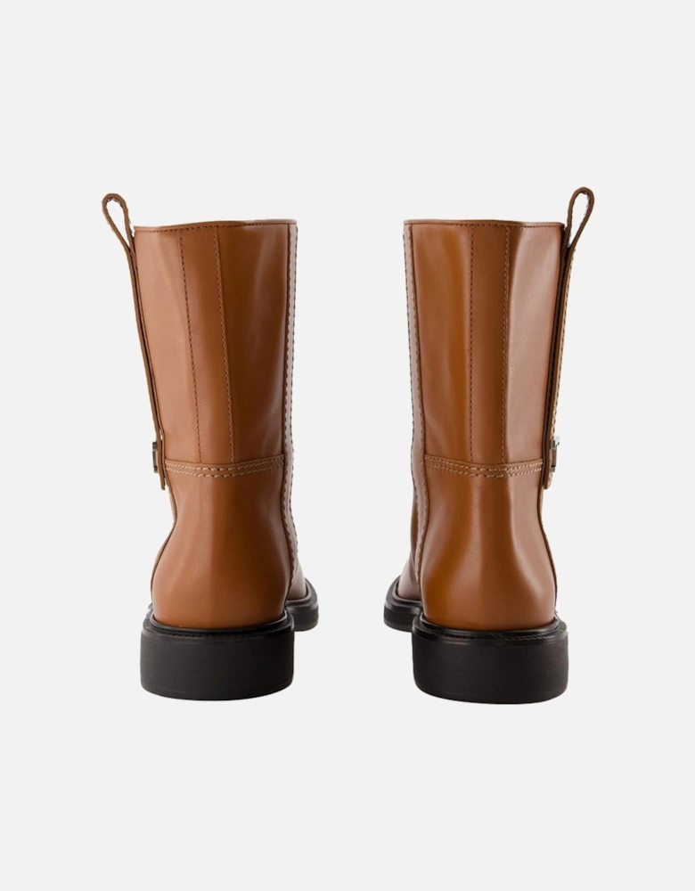 Leather Ankle Boots