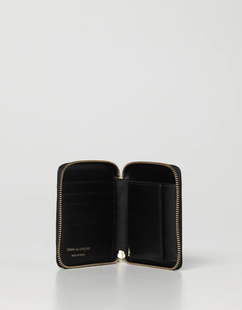 Zip Around Leather Wallet