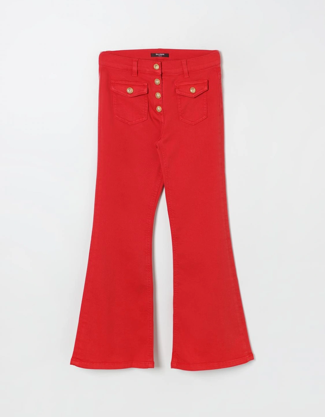Flare Jeans Button Detail, 4 of 3