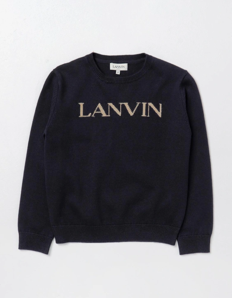 Logo Knit Sweater