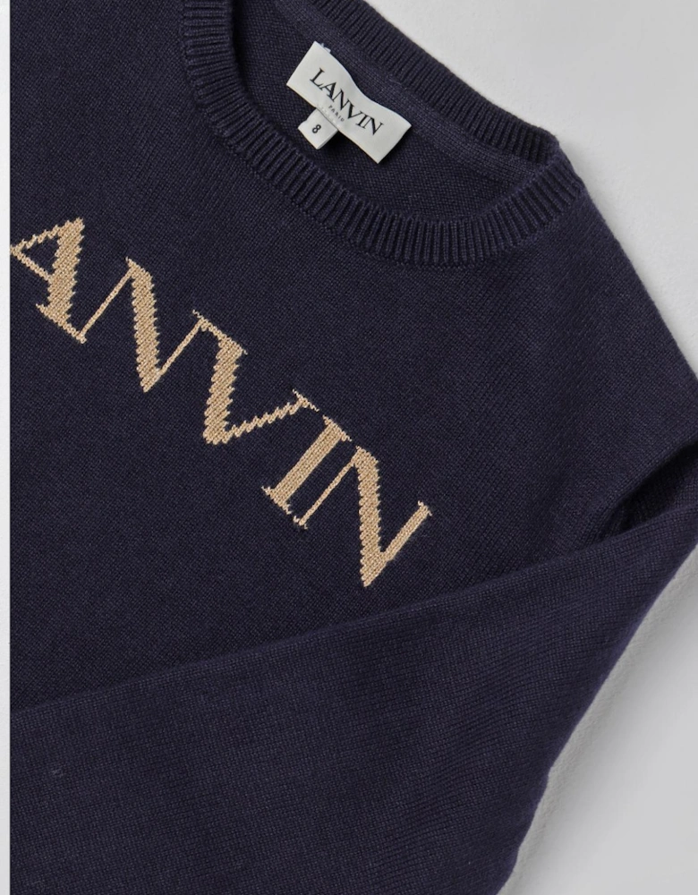 Logo Knit Sweater