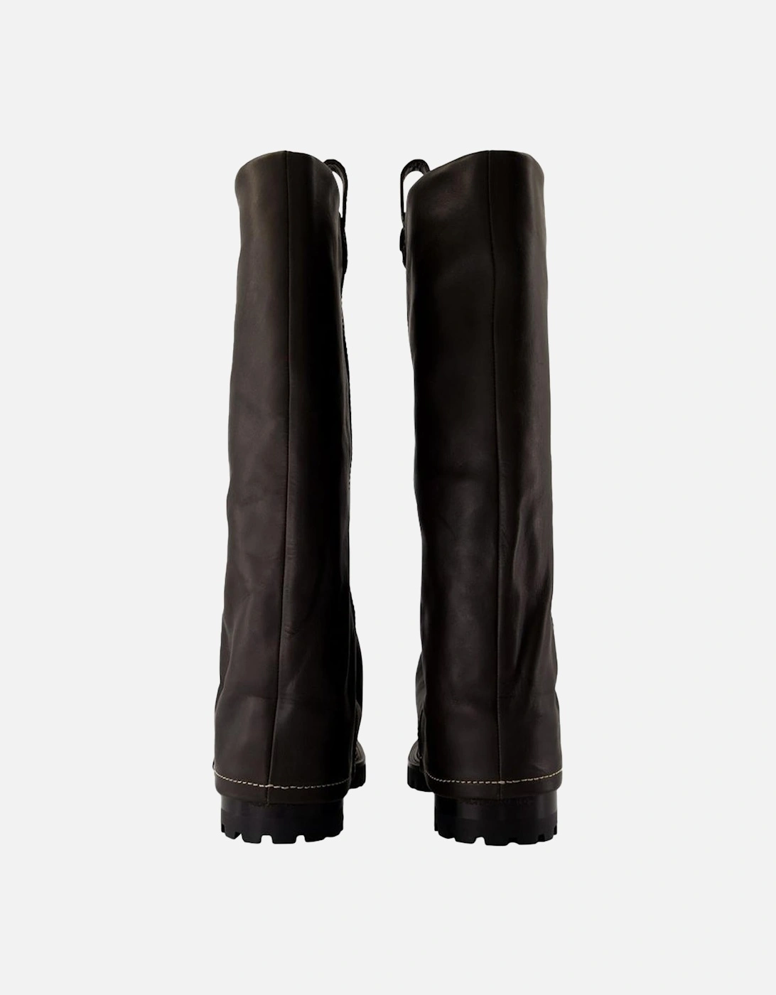 Leather KneeHigh Boots