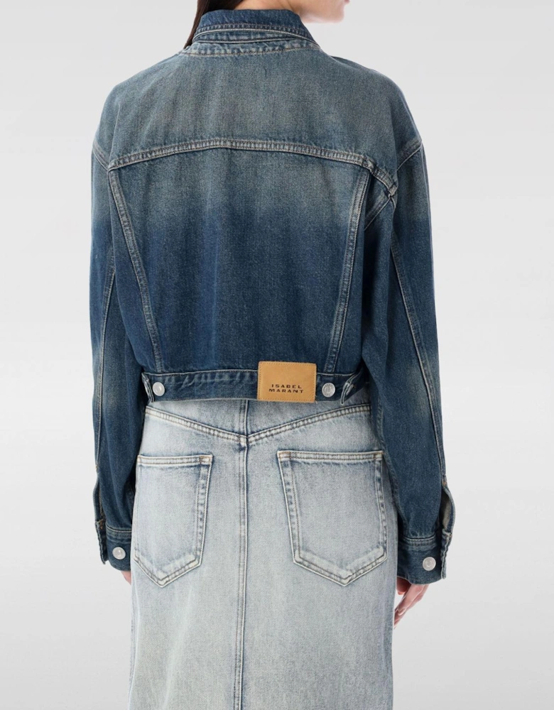 Cropped Denim Jacket