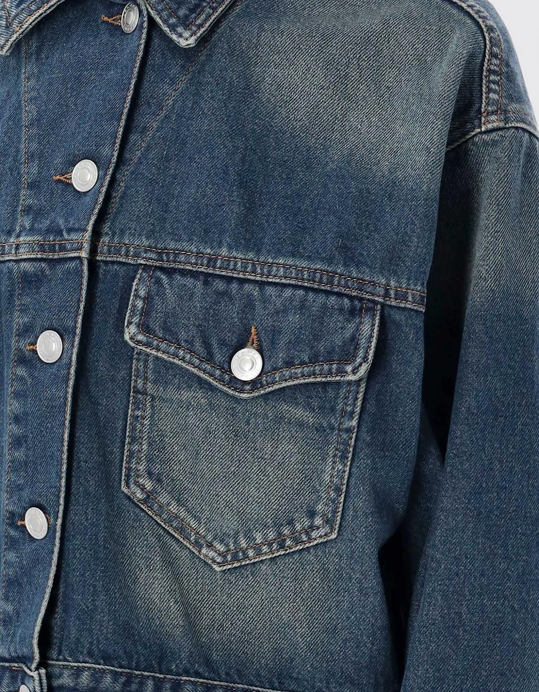 Cropped Denim Jacket