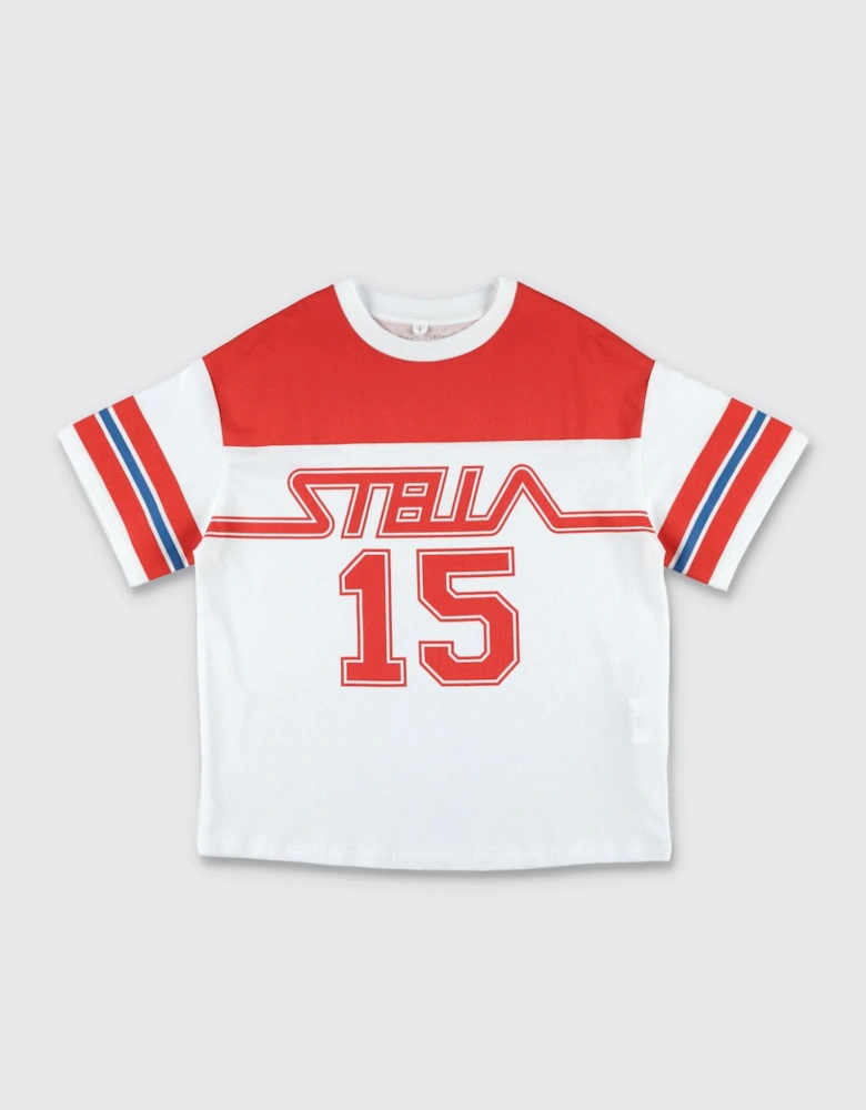 Kids Organic Cotton Varsity TShirt