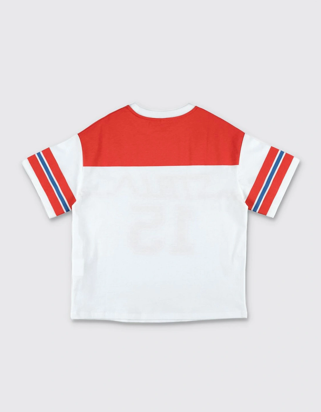 Kids Organic Cotton Varsity TShirt