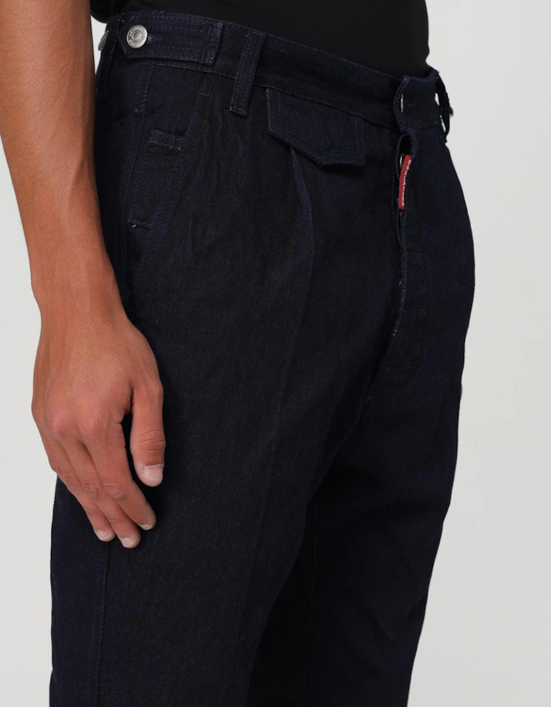 Cool Guy Jeans Cropped Pleated