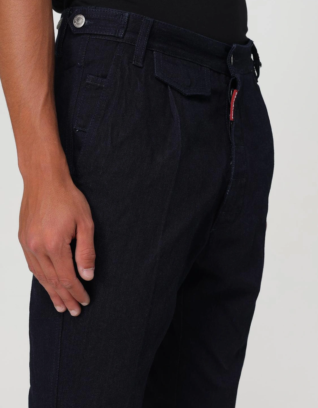 Cool Guy Jeans Cropped Pleated