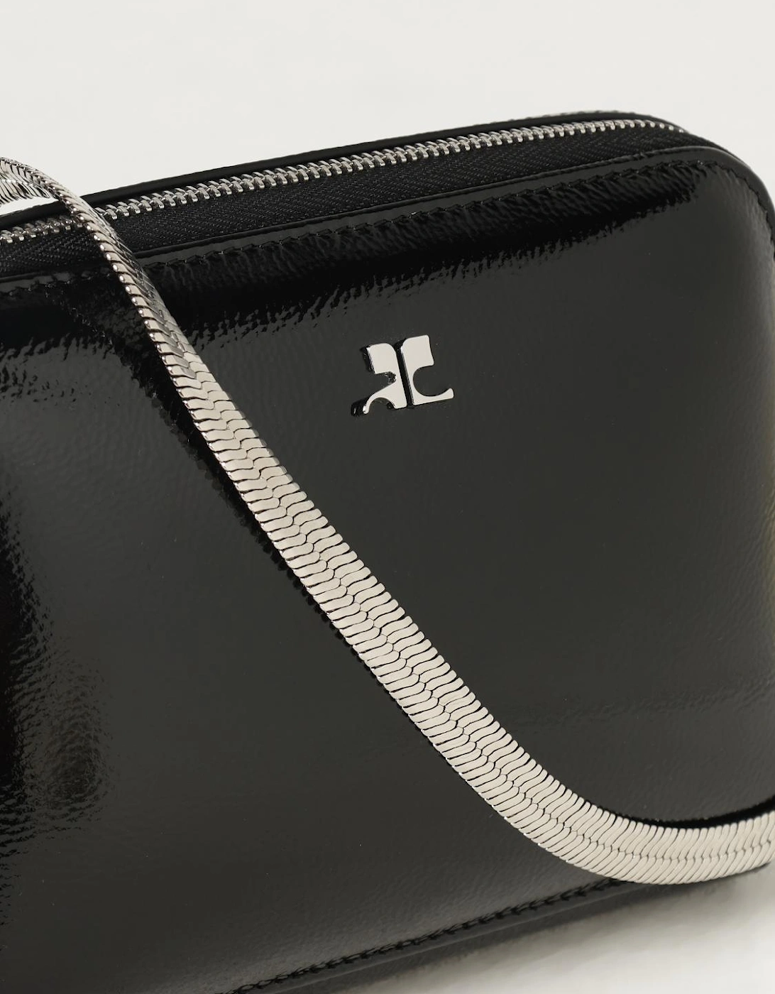Patent Leather Crossbody Bag