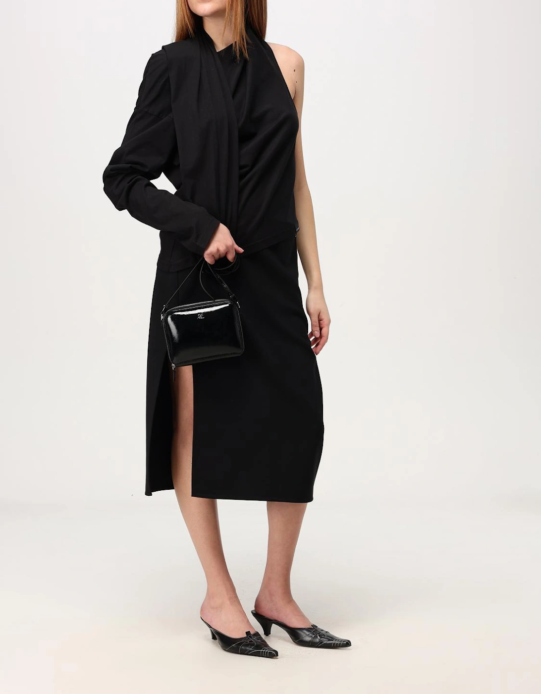 Patent Leather Crossbody Bag