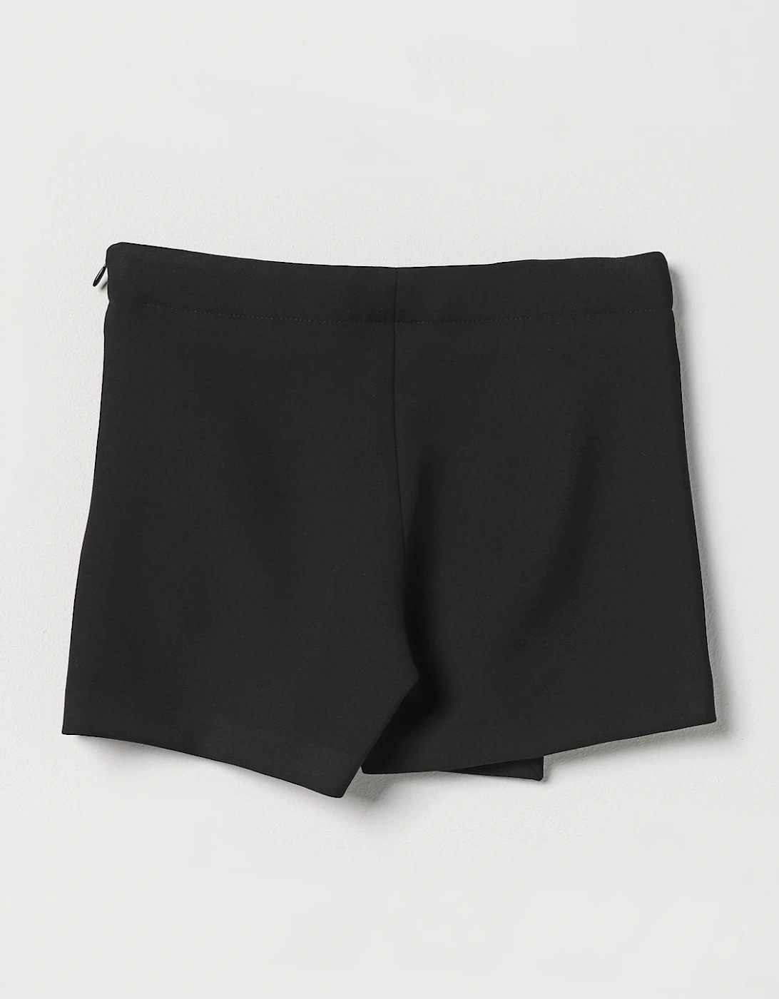 Asymmetrical Crepe Shorts