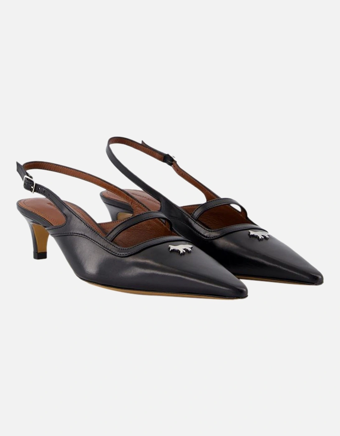 Kate Slingback Heels Kitten Heel