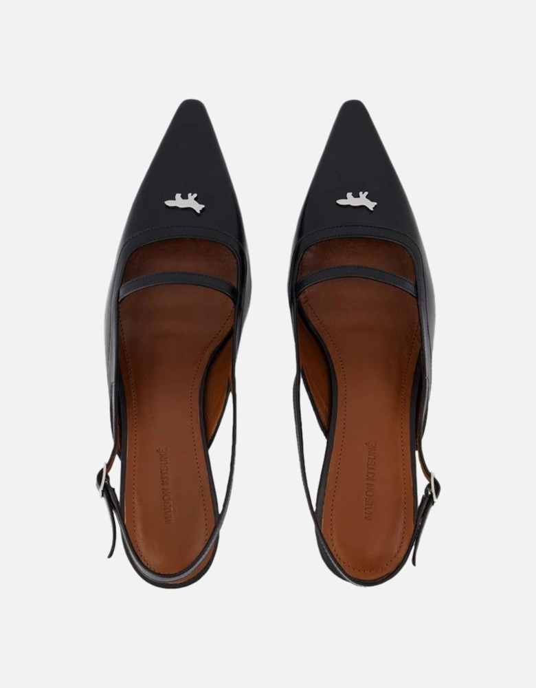 Kate Slingback Heels Kitten Heel