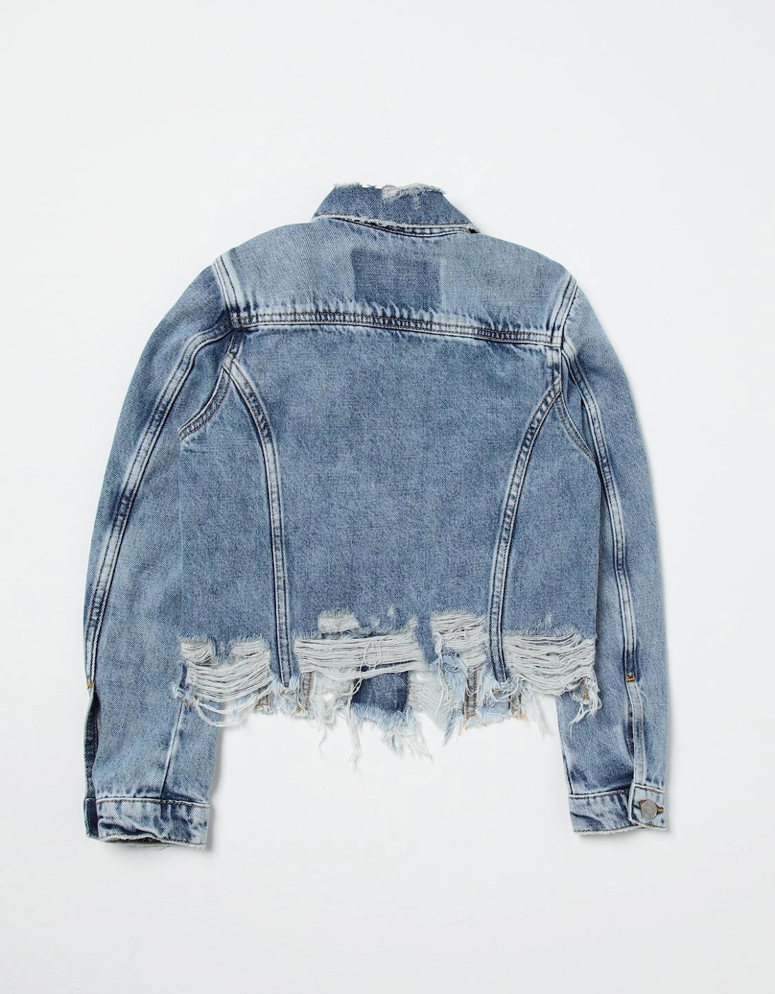 Kids Distressed Denim Jacket