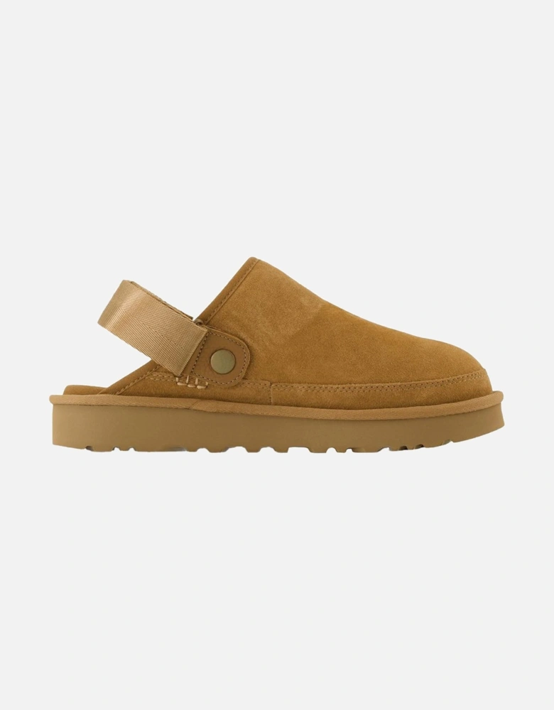 Scuff Clog Suede Casual