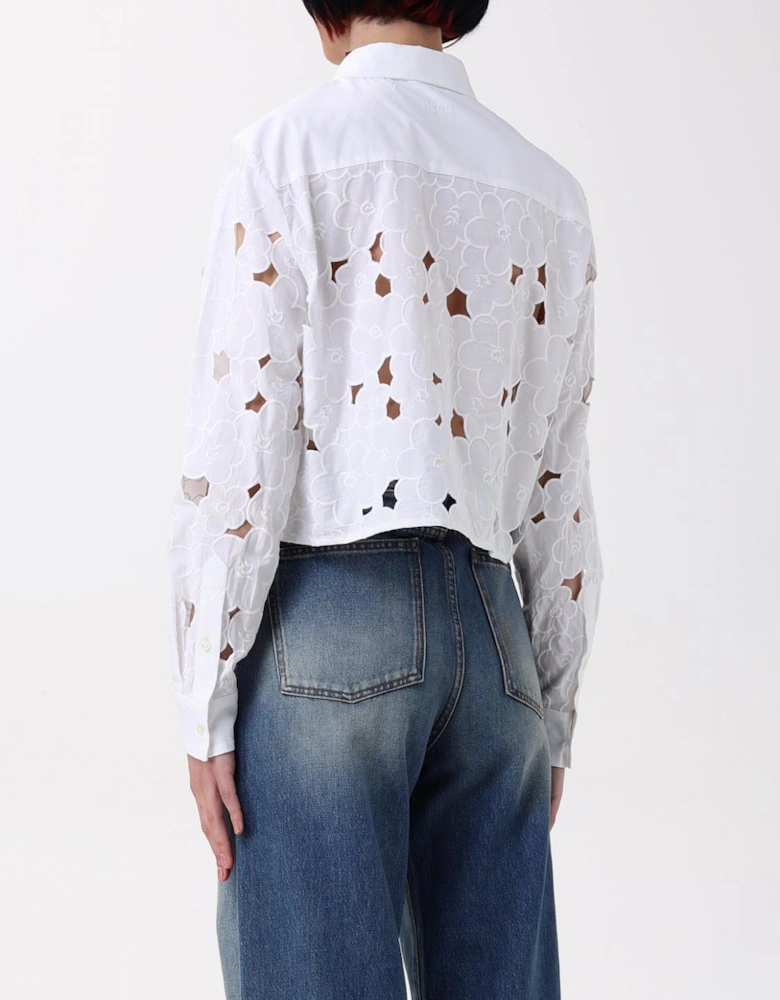 Cropped Shirt Flower CutOuts