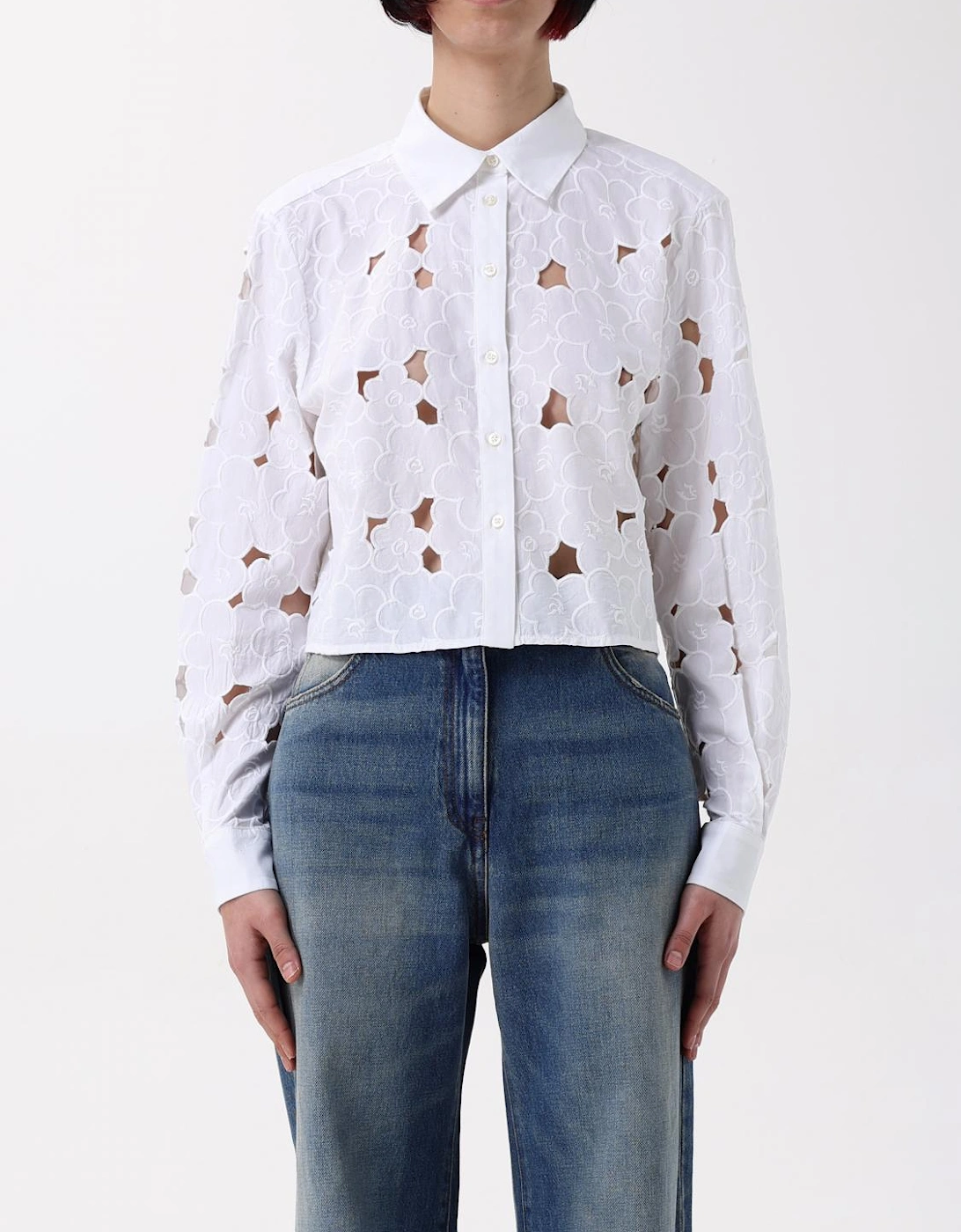 Cropped Shirt Flower CutOuts, 5 of 4