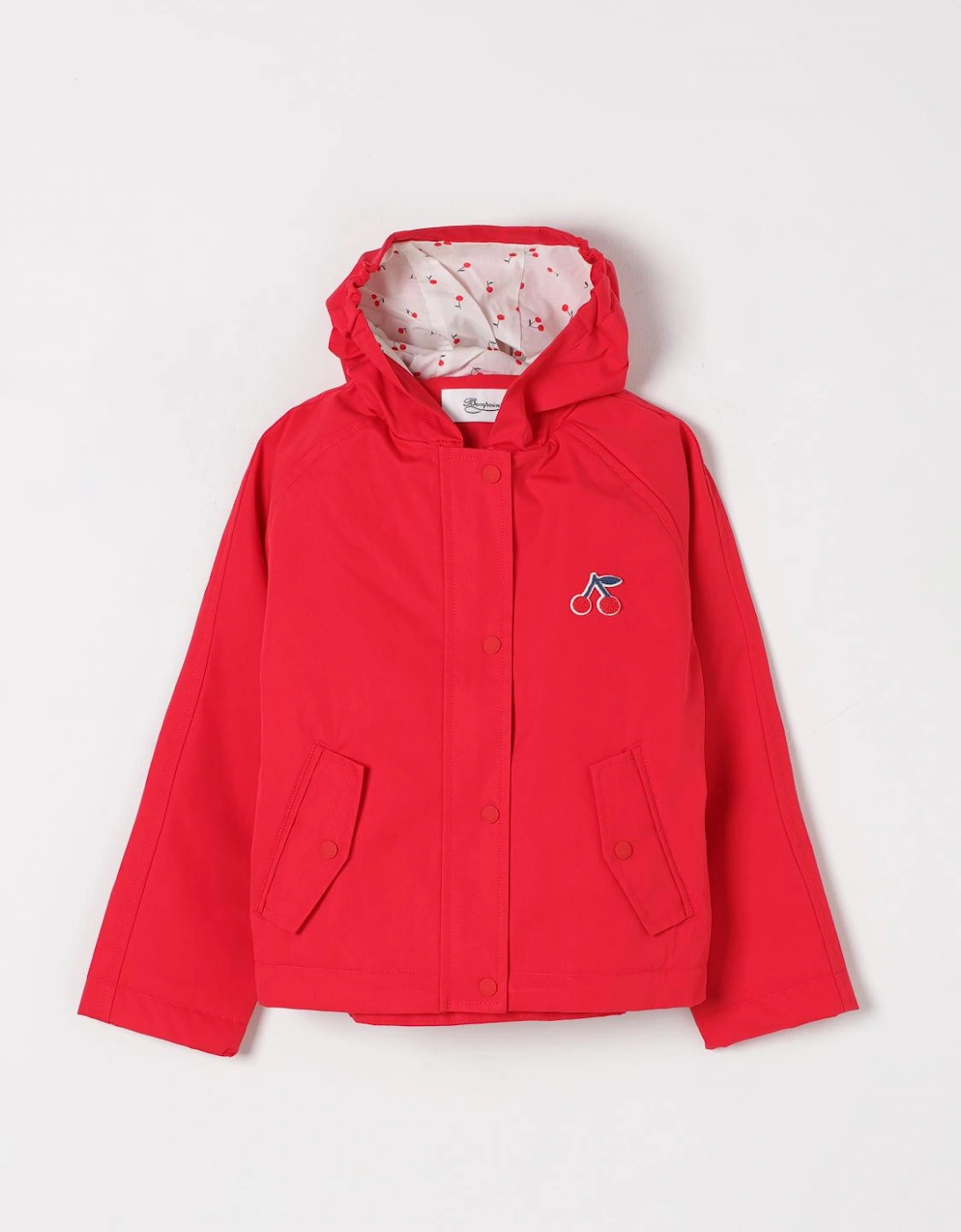 Cherry Hooded Raincoat, 3 of 2